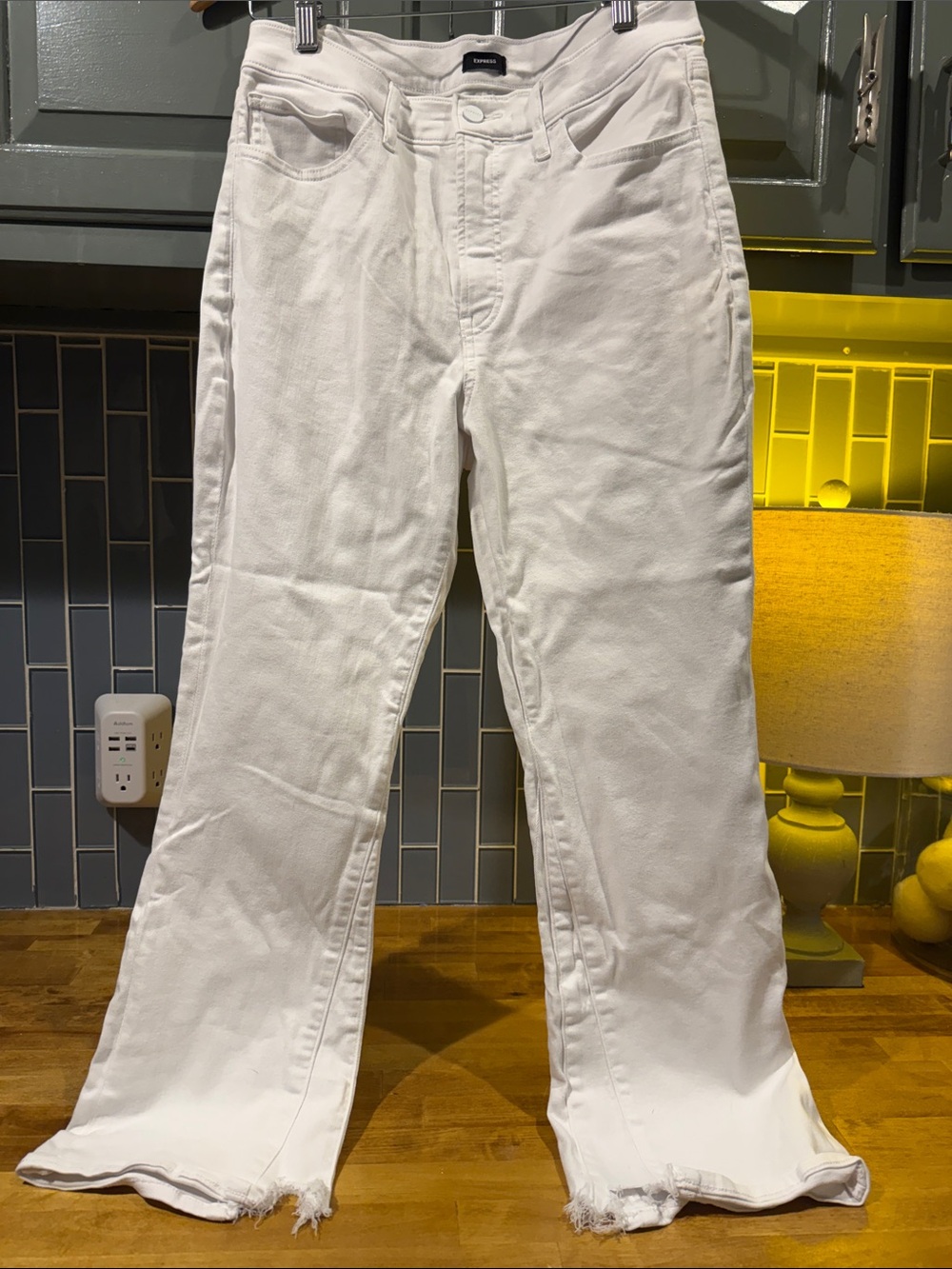 Express cropped leg high-rise 10R